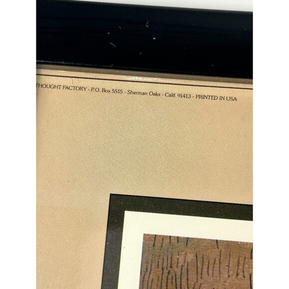 Gary Patterson The Accountant Framed Print Vintage 1980 Humor CPA 12X15" - Picture 4 of 6